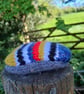 Handknitted Cornish Positivity Pebble. Colours of Cornwall. Colours of Cornwall - Image 3
