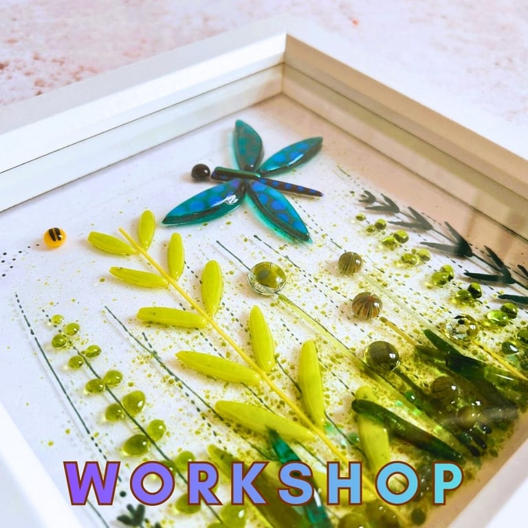 WORKSHOP Sunday 19th April 2026  10.15am - 12.15pm - Framed art piece