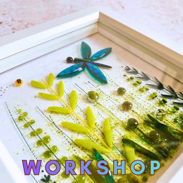 WORKSHOP Sunday 19th April 2026  10.15am - 12.15pm - Framed art piece