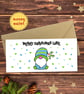 Christmas Gonk Money Wallet Card - cash gift, money envelope