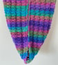 Rainbow Infinity Scarf - Handmade Crochet Scarves - Christmas Gifts for Her - Image 3