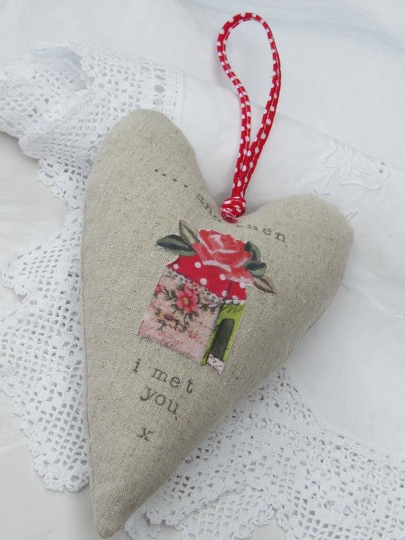Hanging Heart Love Gift