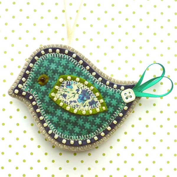 Christmas Decoration -  Christmas Bird Hanging Decoration