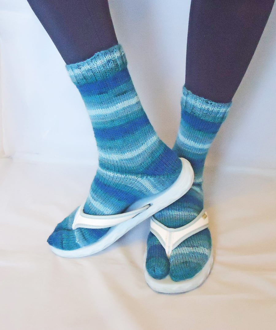 Flip Flops Socks, Split Toe Socks, Thong Socks,... - Folksy