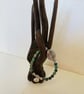 December Sagittarius birthday charm bracelet featuring turquoise beads - Image 2