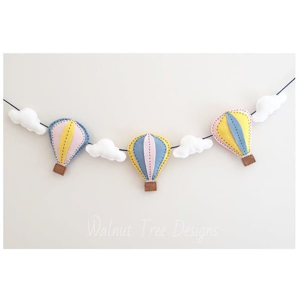 Hot Air Balloon Garland