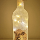 Decoupage Highland Cow Bottle Lamp