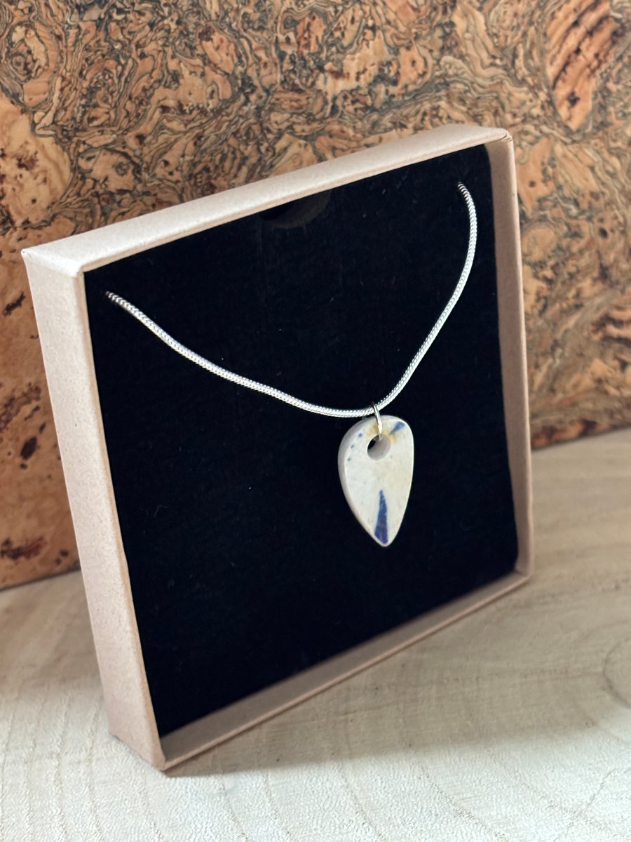 Handmade Necklace, Unique, One of a Kind, Eco Conscious Gifts. Sterling Silver.