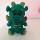 Crochet dragon