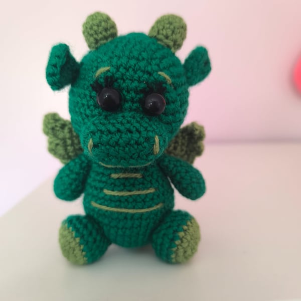 Crochet dragon