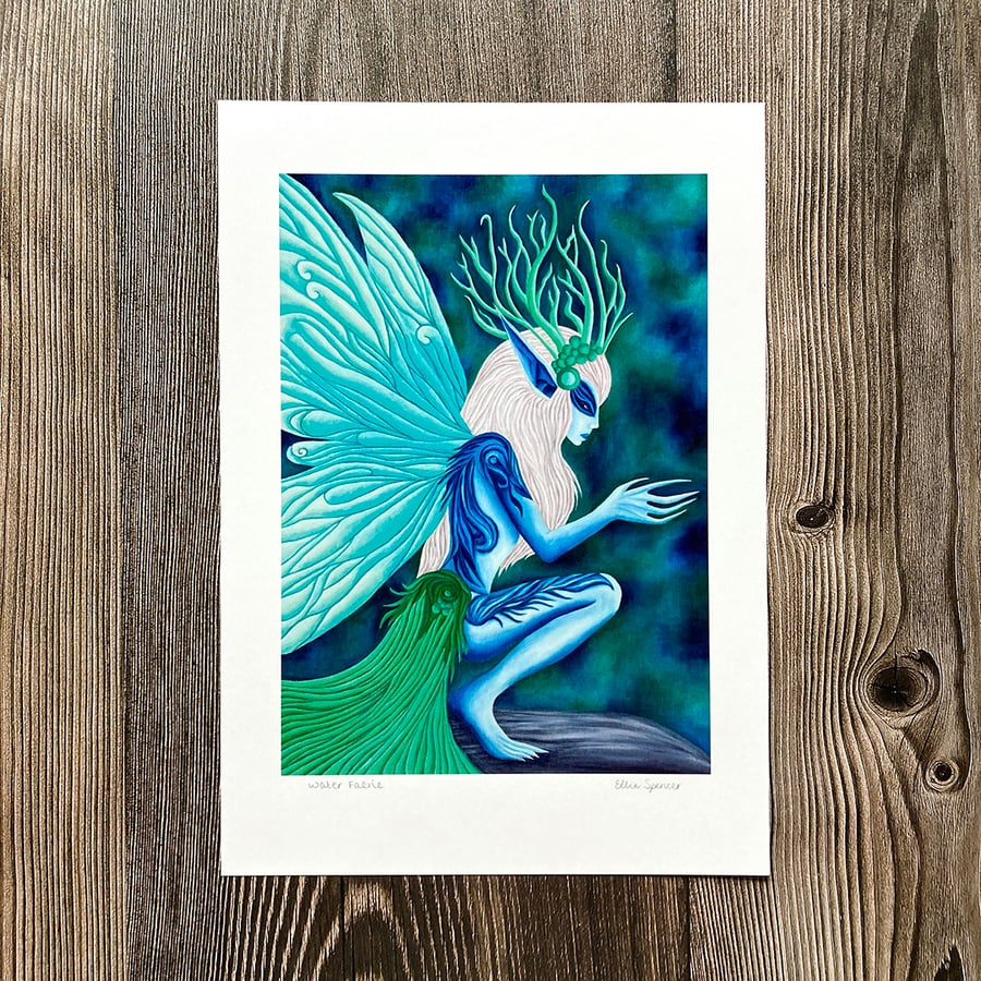 Water Faerie Fantasy Giclée Art Print