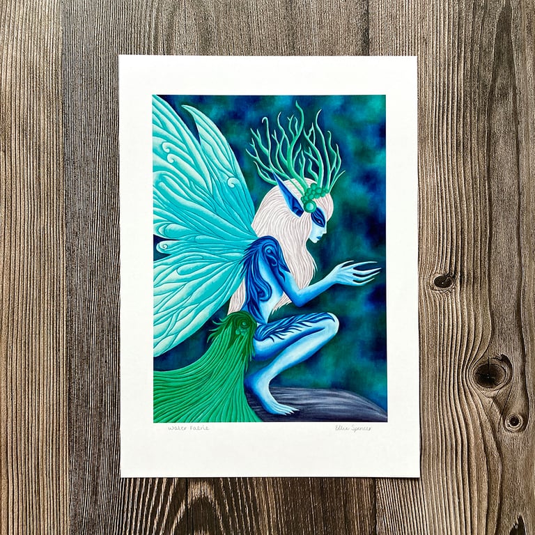 Water Faerie Fantasy Giclée Art Print