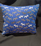 Hand made Scottie dog themed cushion