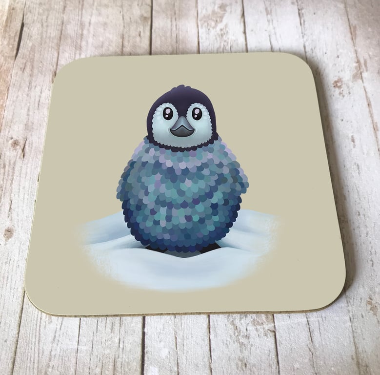 Baby Penguin Coaster