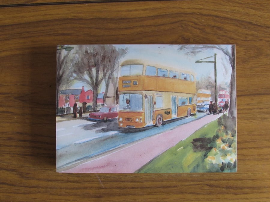 Newcastle Leyland Atlantean Jigsaw Puzzle