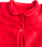 Short sleeved cardigan with collar - Image 2