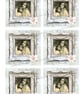 Vintage inspired Mother and daughter digital download ephemera 