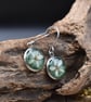Blackthorn Flower Resin Earrings, 304 Stainless Steel, Made in Scotland - Image 7