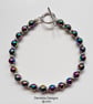 Designer Rainbow Heamotite Bracelet  - Image 4