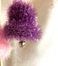 3 sparkly hand knitted Christmas bells  - Image 2