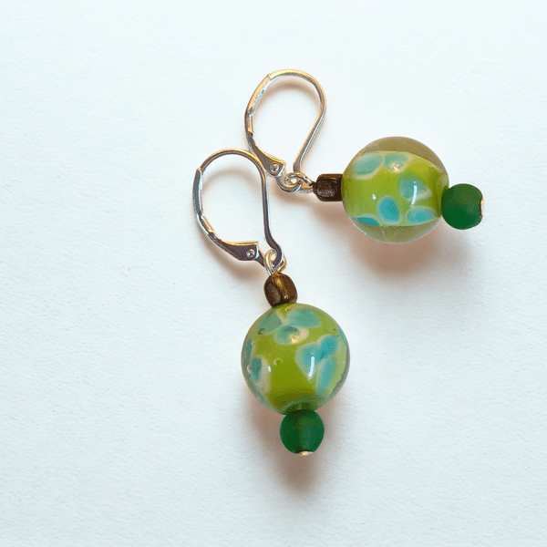 Green Swirly Orbs