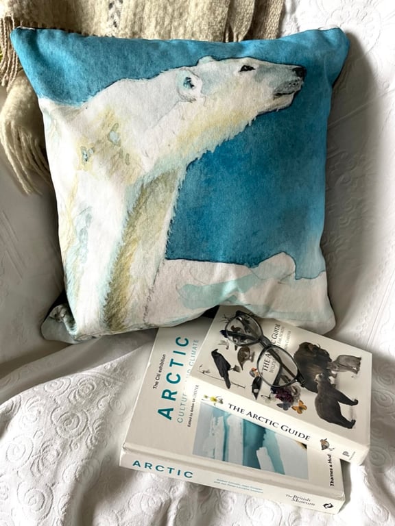 'Polar Night' cushion cover