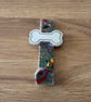 Handmade ceramic Dog hook  - Image 2