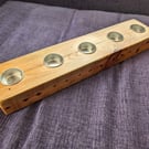 Pine Roof Beam Candle Holder
