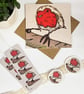 Robin Laminated Bookmark - Image 4