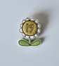 'Birthday Flower' - Personalised Handmade Brooch - Image 2