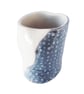 Whale Shark Ceramic Pot - Handmade Stoneware Pottery