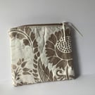 Cosmetics bag. 