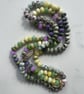 Pepino Melon Hand Knotted Beaded Gemstone Necklace - Image 8