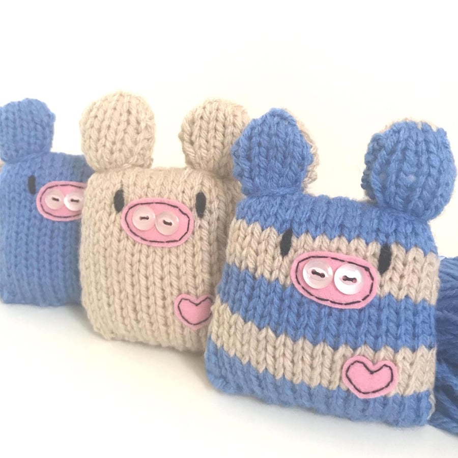 Three Little Pigs Knitting Pattern