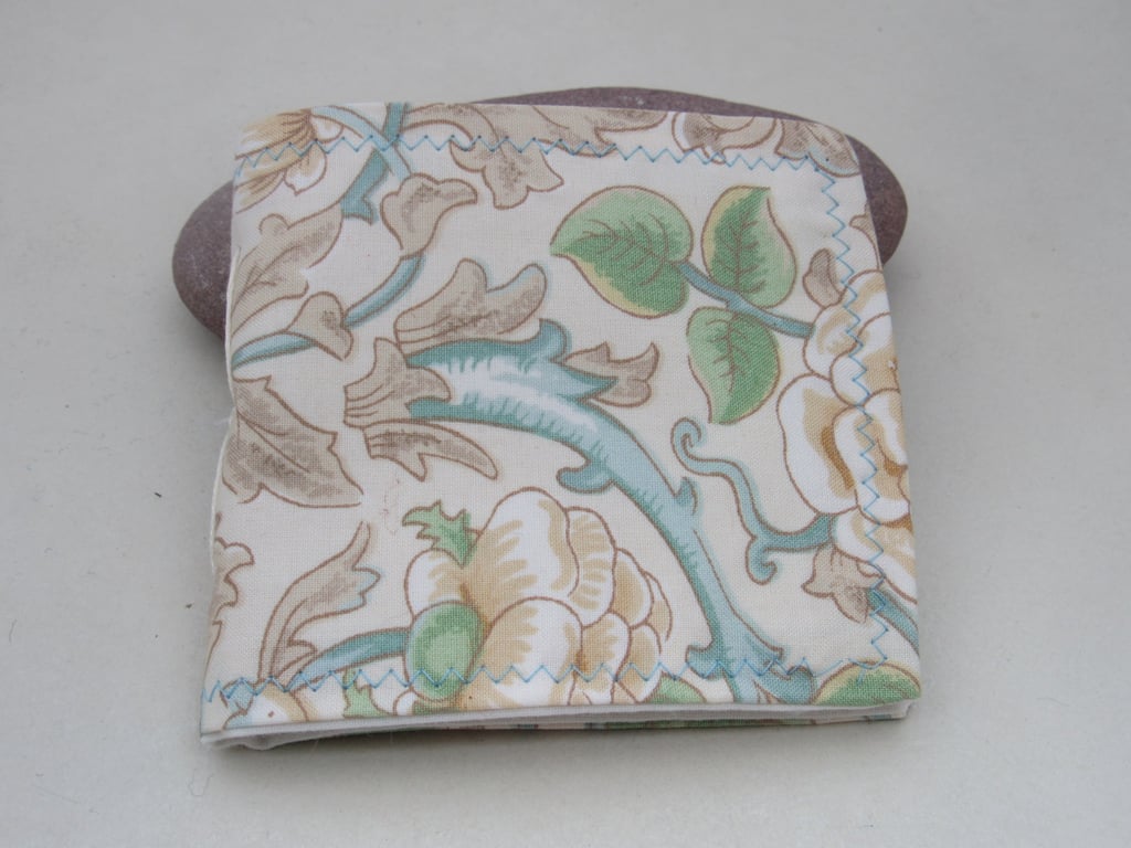 Handmade William Morris Lily Pattern Needlebook