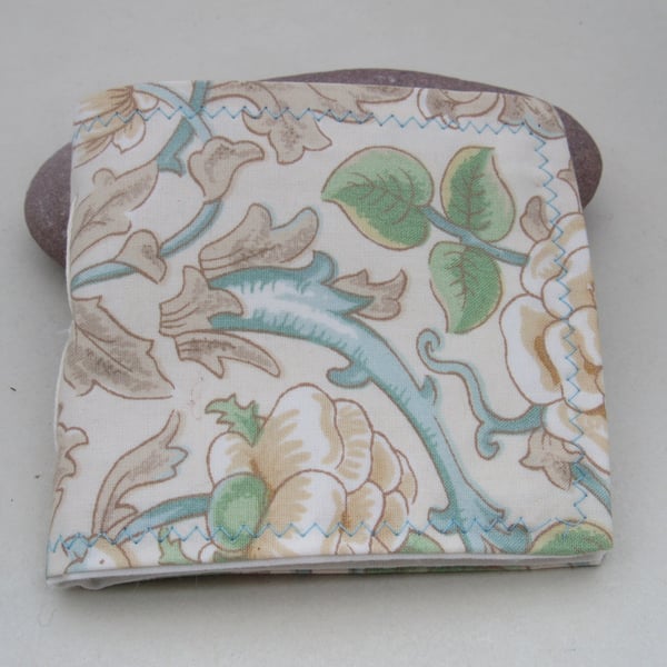 Handmade William Morris Lily Pattern Needlebook