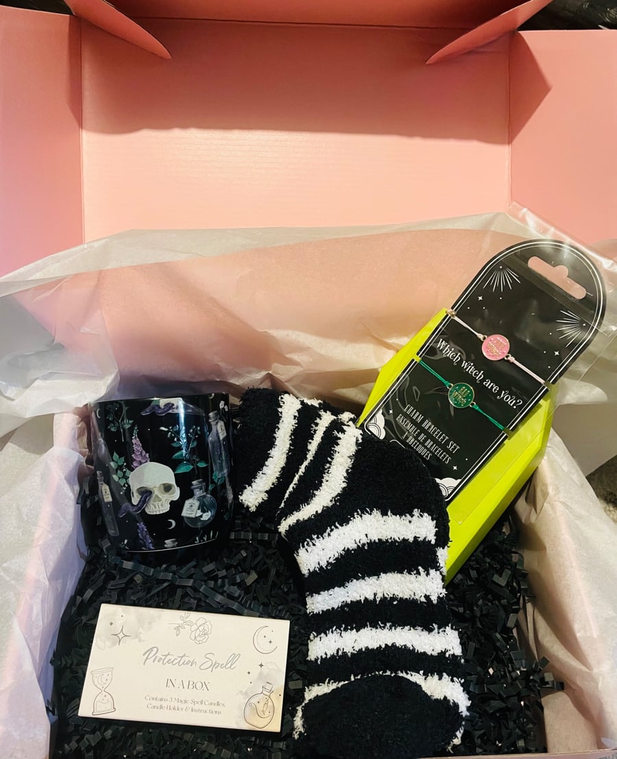 Gothic gift hamper, birthday gift, gift for her 