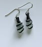 Sea Glass Earrings – Scottish Beach Glass Earring – Handmade Coastal Jewellery – - Image 1