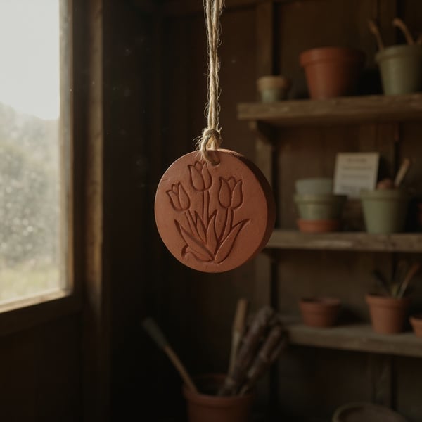 Tulip Terracotta Hanging Aromatherapy Diffuser