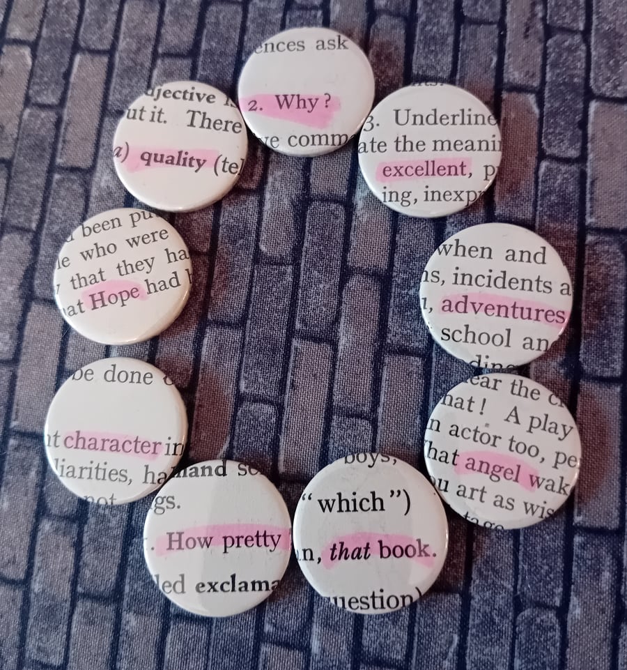 Highlighted Word Badges - Small