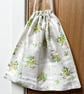 Vintage 1970s fine cotton drawstring bag 