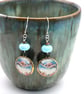 sea turtle ceramic earrings - Image 4