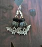 Bat earrings Halloween earrings - Image 2