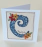 Personalised Embroidered Name Card - Image 2