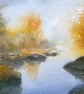 Autumn Calm .Original Watercolour Landscape .. 15x11 inches. Unframed