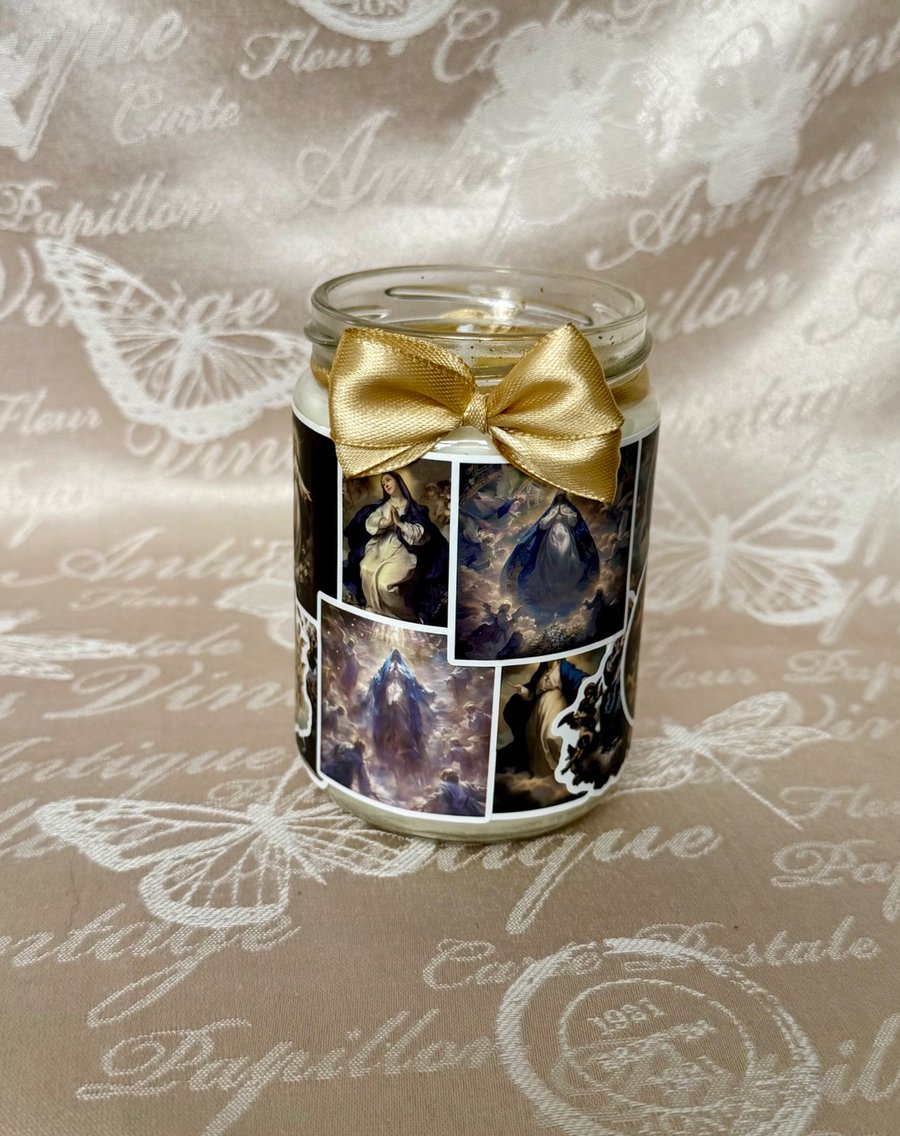 Holy Candle – Protection & Peace Handmade Spiritual Candle