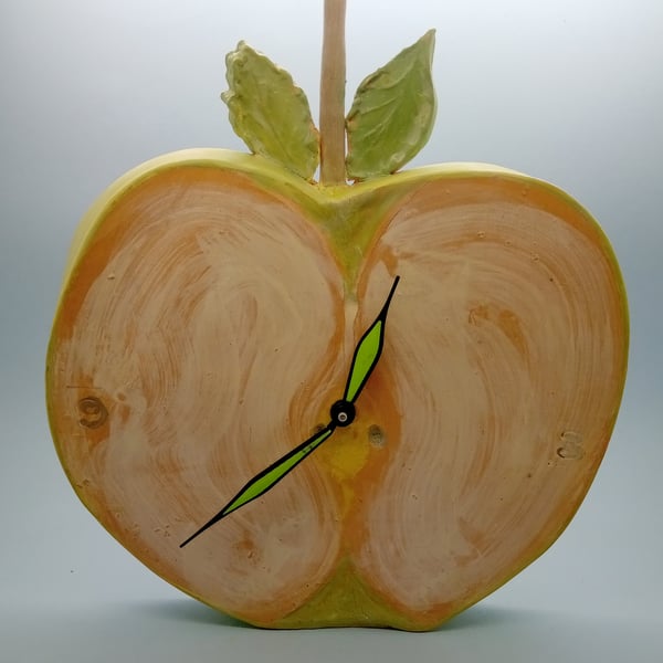 Ceramic Apple Clock