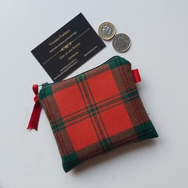 Tartan  Coin Purse