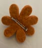 Hand sewn felt flower brooch  - Image 8