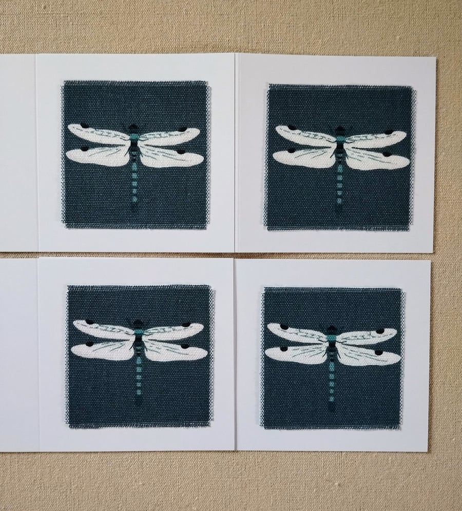 Dragonfly notelets set of 4